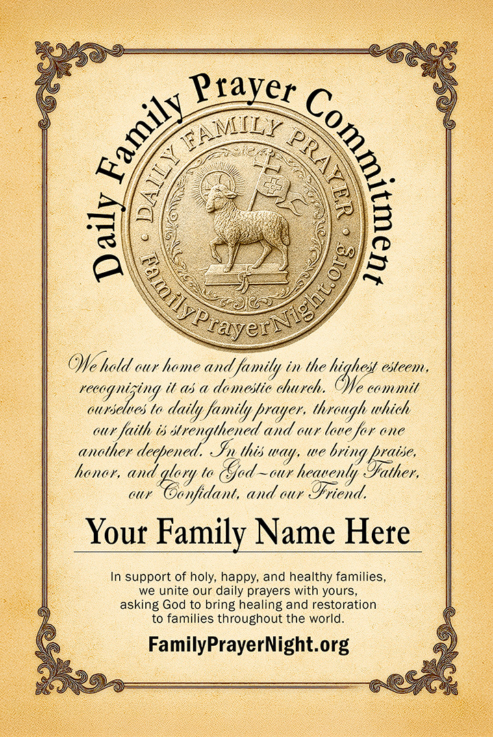 Family Consecration